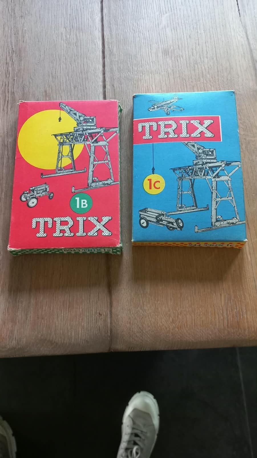 TRIX Bouwdozen 1B en 1C - Nieuw in doos met instructieboekje, Ophalen