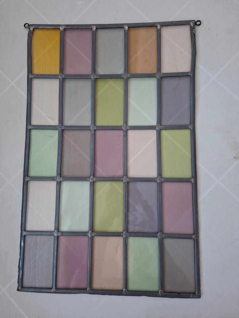 Glas in lood panelen, Ophalen, Minder dan 80 cm, Glas in lood, Minder dan 80 cm