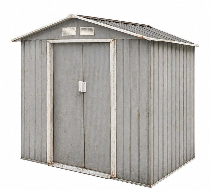 Metalen Tuinhuisje - Ideaal voor Opslag, Tuin en Terras, Tuinhuizen, Minder dan 250 cm, Gebruikt, Tuinhuis, Ophalen of Verzenden