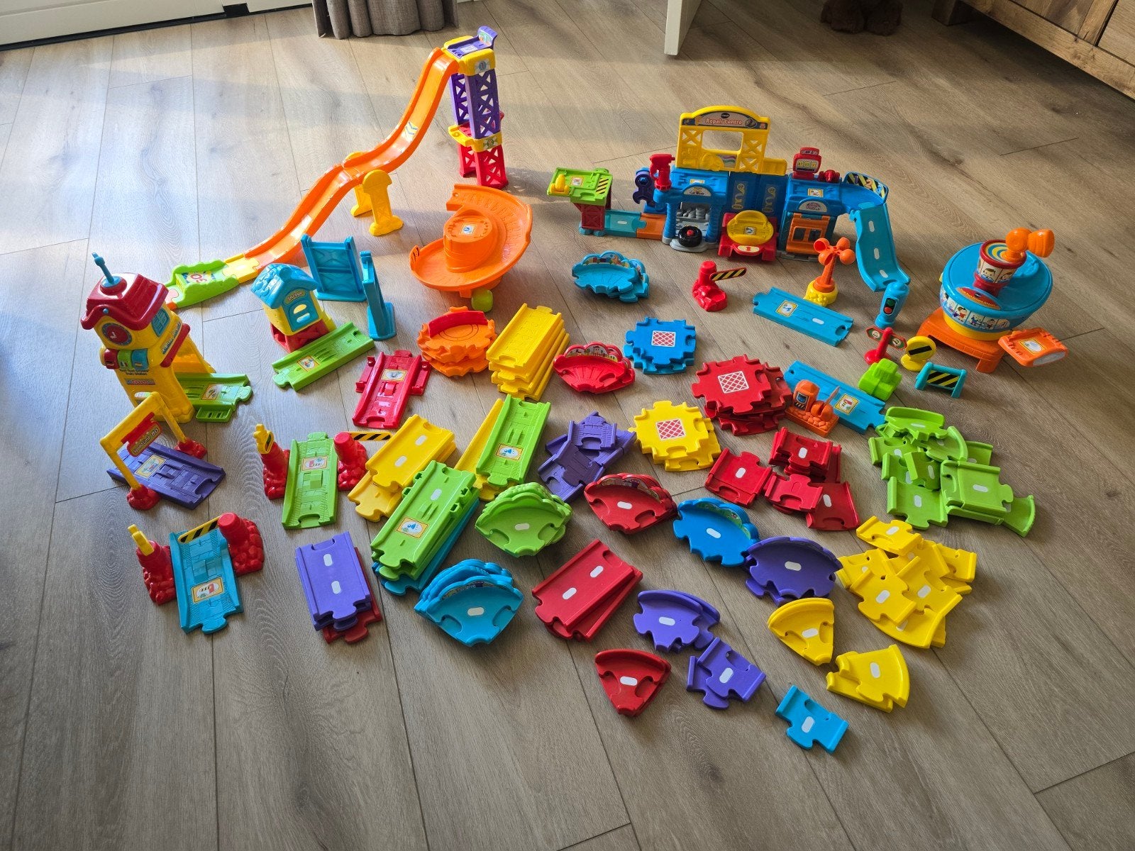 VTech Toet Toet Auto's en Treinstation (niet compleet), Ophalen, Gebruikt, Jongen of Meisje