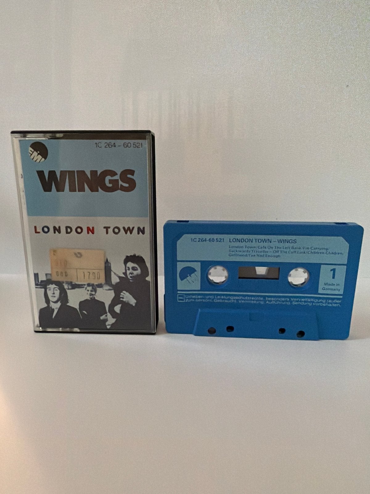 Wings - London Town Cassetteband, Gebruikt, 1 bandje, Ophalen of Verzenden, Voorbespeeld
