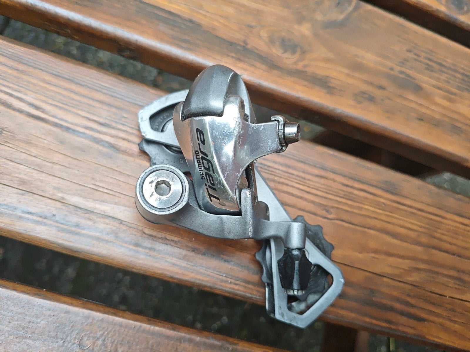 Shimano RD-4600 Tiagra Derailleur, Gebruikt, Ophalen of Verzenden, Derailleur of Ketting, Shimano