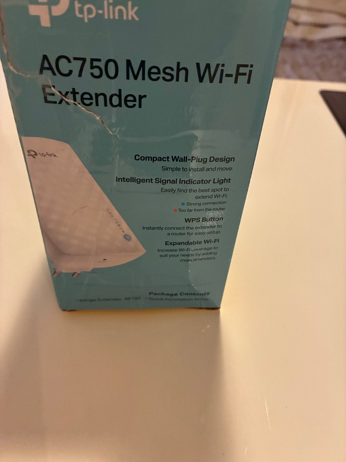 TP-Link AC750 Mesh Wi-Fi Extender RE190, Ophalen of Verzenden, Zo goed als nieuw