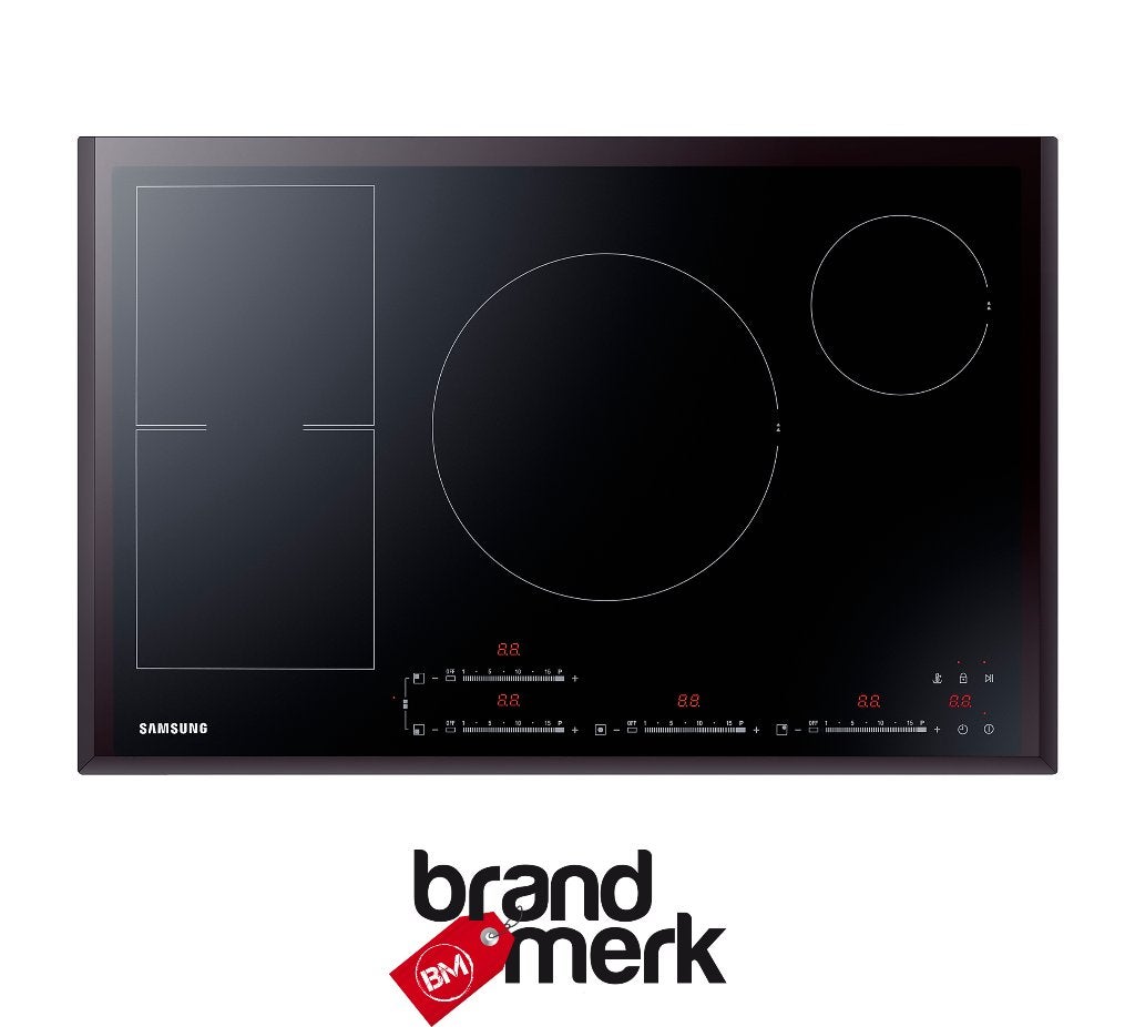 Samsung NZ84F7NC6AB inbouw inductiekookplaat met 4 zones, Witgoed en Apparatuur, Kookplaten, Ophalen, Nieuw, 4 kookzones, Energieklasse A of zuiniger