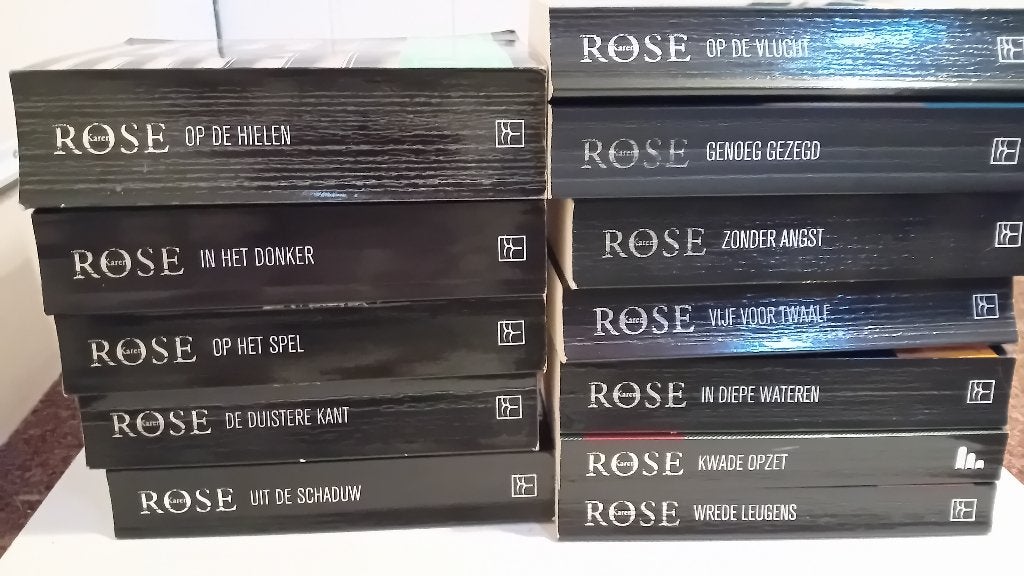 Karen Rose boeken, Ophalen, Zo goed als nieuw