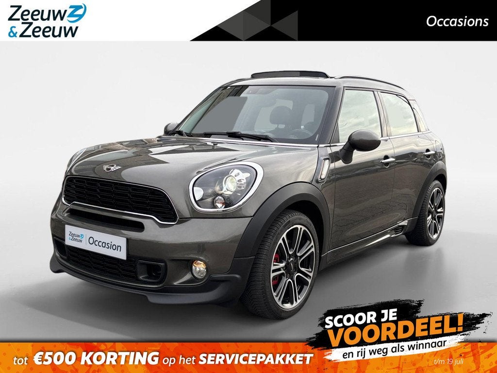 MINI Countryman 1.6 John Cooper Works ALL4 Chili | Pano-dak, Auto's, Mini, Bedrijf, Te koop, Countryman, 4x4, ABS, Airbags, Airconditioning