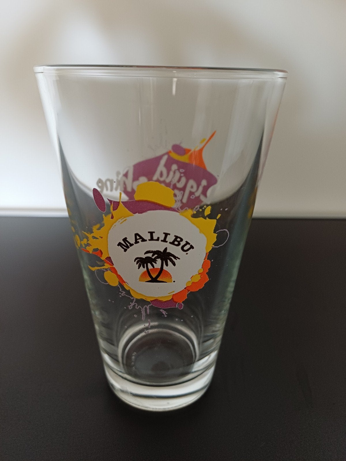 Malibu Liquid Sunshine Glas, Ophalen of Verzenden, Zo goed als nieuw, Meerkleurig, Overige merken
