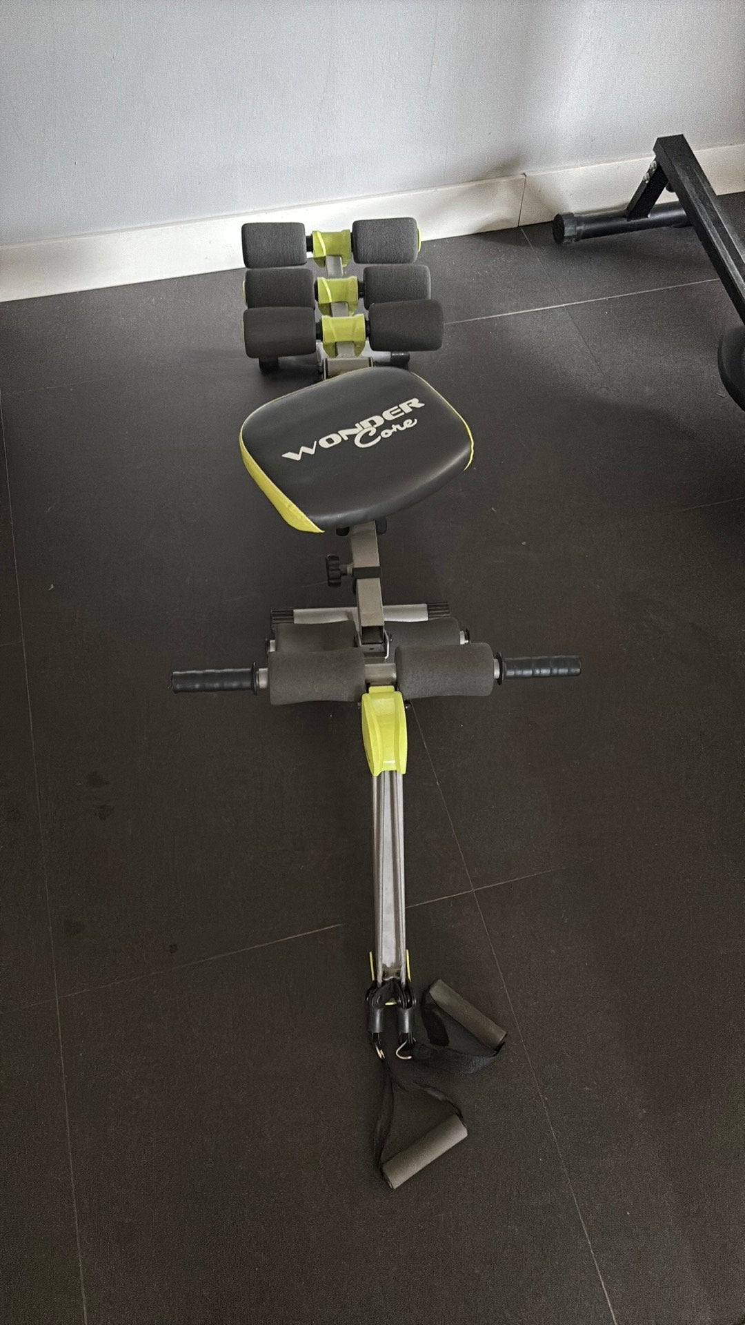WONDER Core buikspier-/fitnessbank – compleet en verstelbaar, Sport en Fitness, Ophalen, Zo goed als nieuw, Benen, Fitnessbank