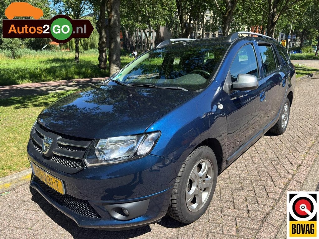 Dacia Logan MCV 0.9 TCe 10th Anniversary I navi I cruise con, Auto's, Voorwielaandrijving, 898 cc, Euro 6, Blauw