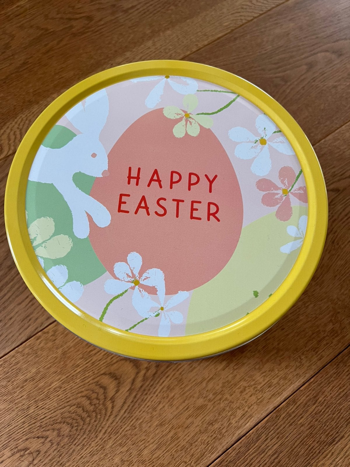 Happy Easter / Vrolijk Pasen koekjesblik- zgan, Diversen, Ophalen of Verzenden