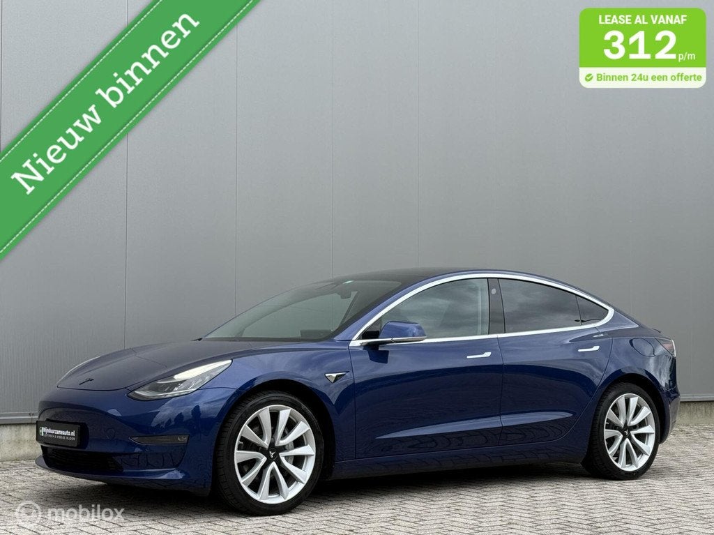 Tesla Model 3 Long Range AWD 75 kWh | SOH 87% I Trekhaak, Auto's, Tesla, Bedrijf, Te koop, Model 3, 4x4, ABS, Adaptive Cruise Control