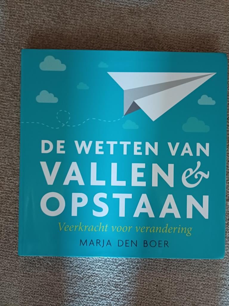 Marja den Boer - De wetten van vallen en opstaan, Ophalen of Verzenden, Zo goed als nieuw, Marja den Boer