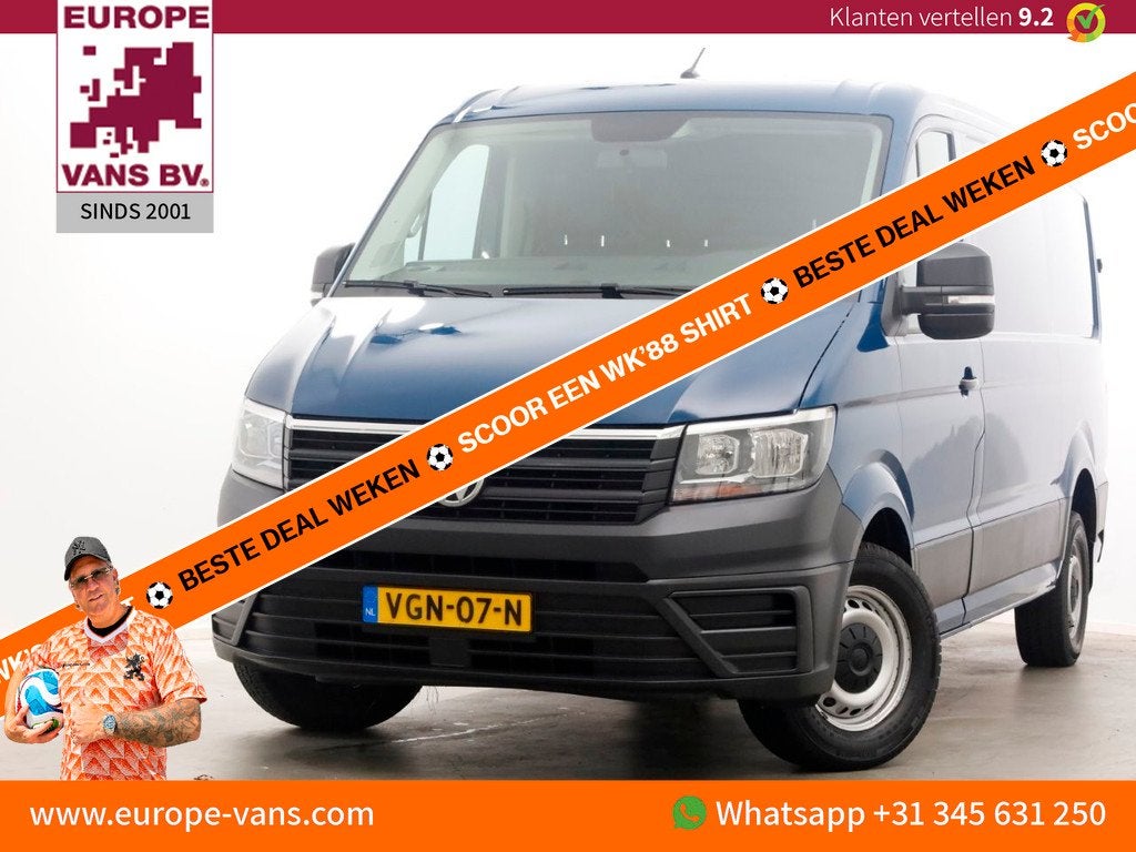 Volkswagen Crafter 35 2.0 TDI 177pk RWD L3H2 (L2H1) Airco/Na, 13 km/l, Achterwielaandrijving, Gebruikt, Euro 6