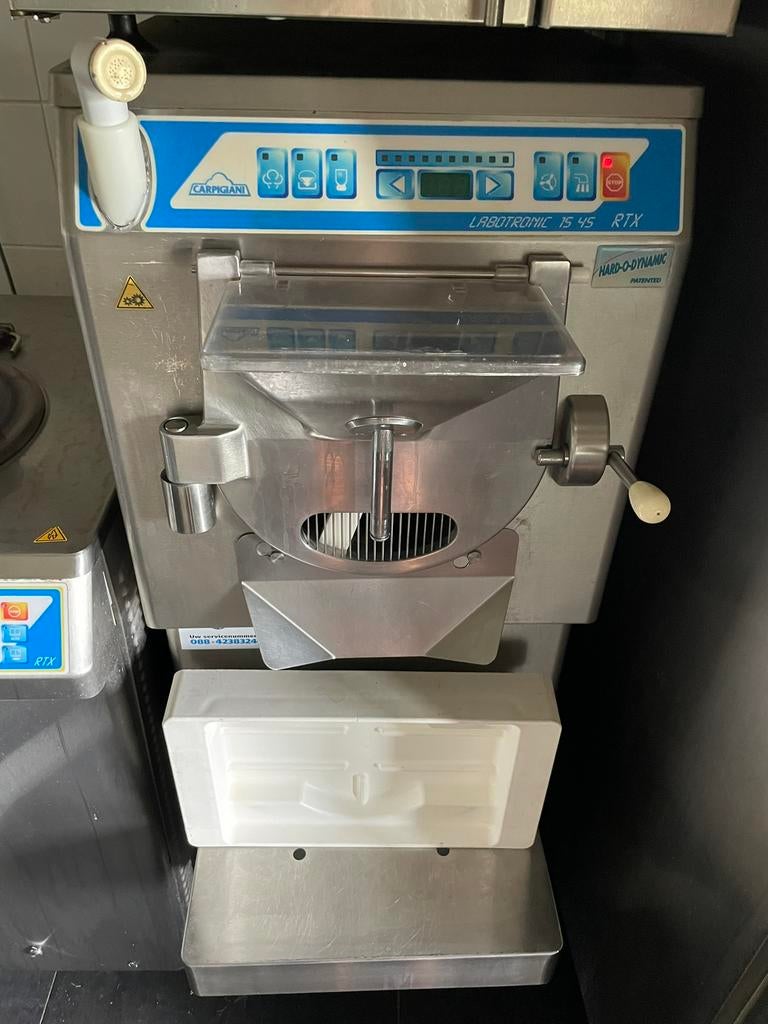 Carpigiani ijsmachine, Ophalen, Gebruikt