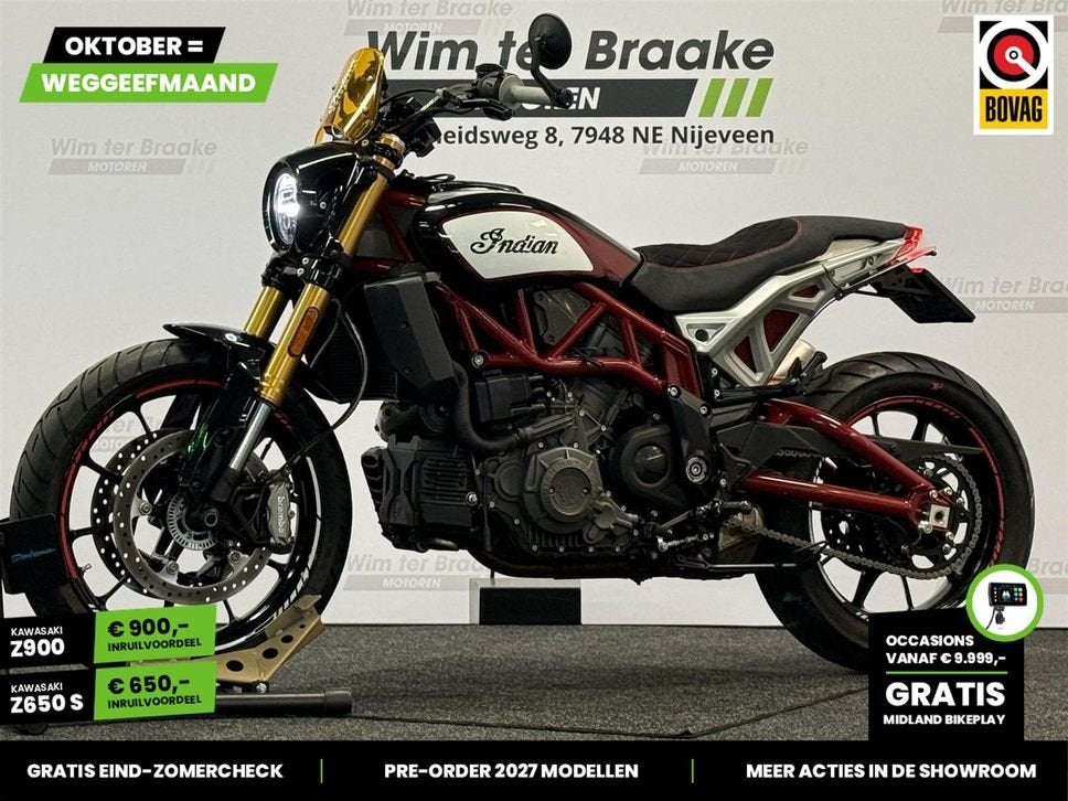 Indian FTR 1200 S Race Replica (bj 2020) 13.787 km, 1203 cc, 2 cilinders, Onbekend, Meer dan 35 kW