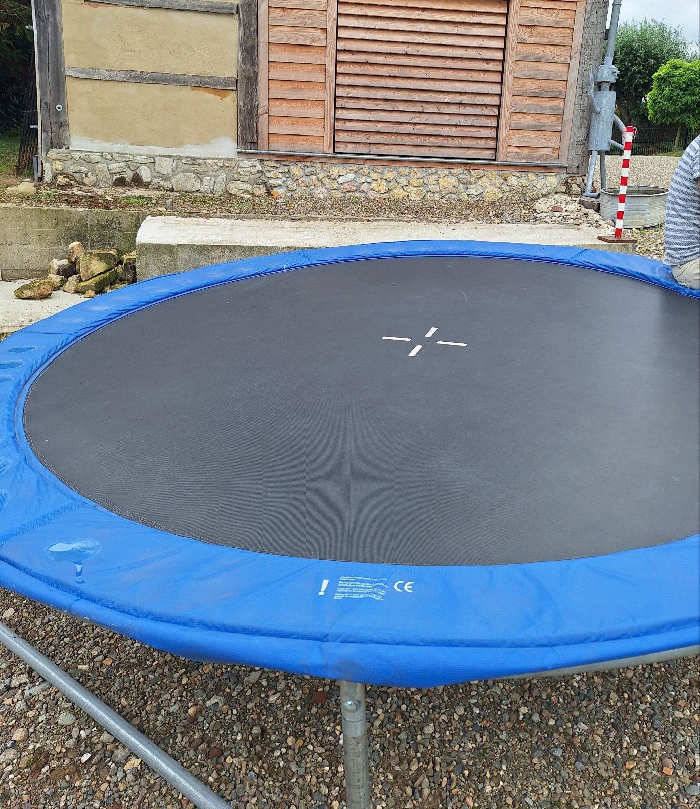 Trampoline 305 cm - Gebruikt, Ophalen, Gebruikt