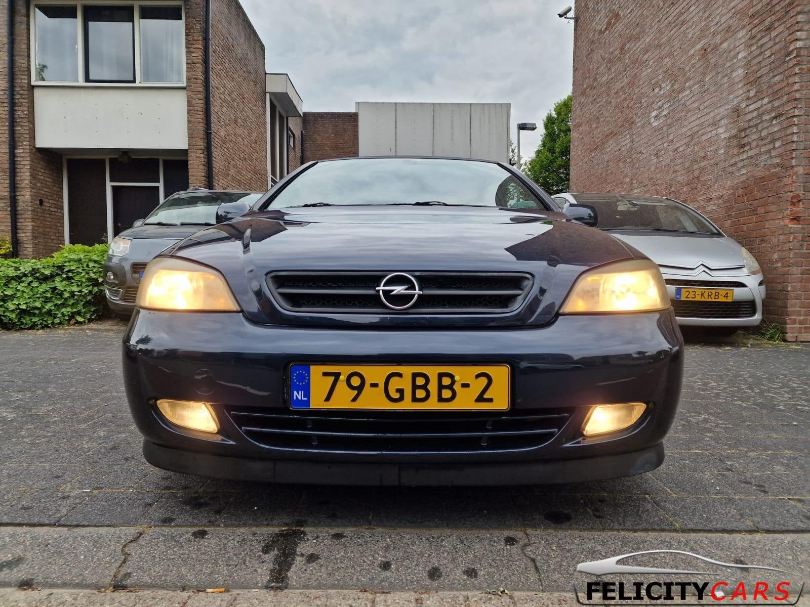 Opel Astra Cabriolet 1.8-16V bertone leer sport, 125 pk, 1280 kg, 4 cilinders, Cabriolet