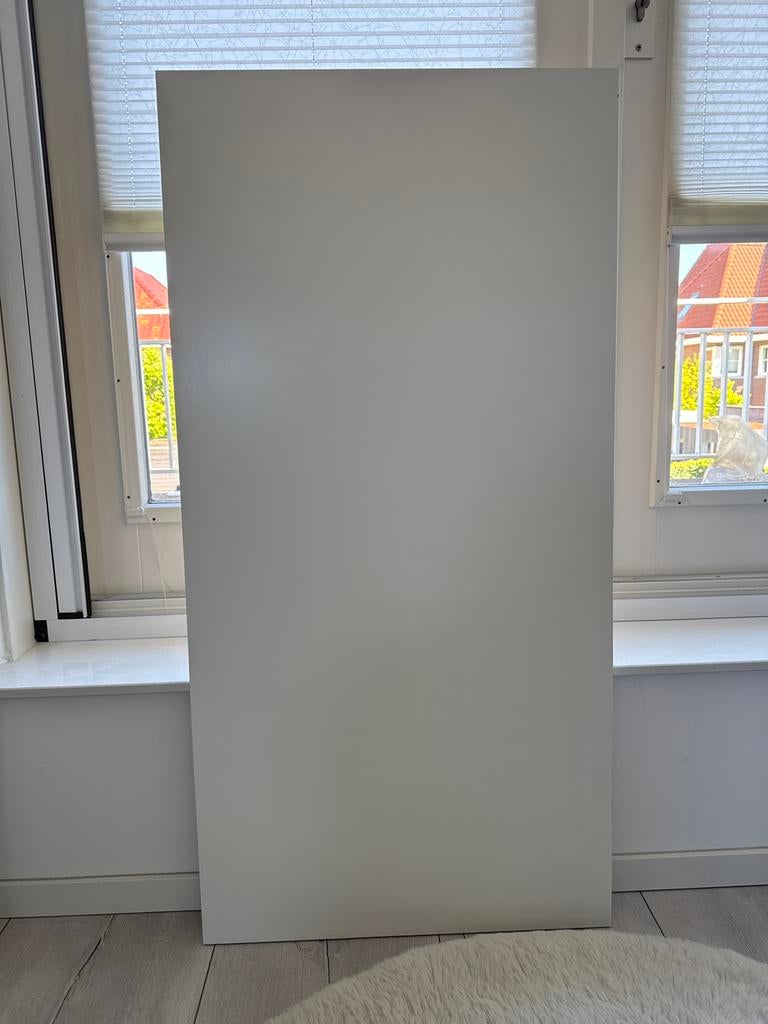 Ikea Tafelblad / Bureau Blad - Wit, Huis en Inrichting, Tafelonderdelen, Kunststof, Gebruikt, 200 cm of meer, Tafelblad