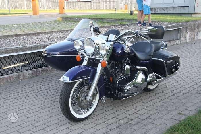 UNIEK HARLEY DAVIDSON ZIJSPAN COMB., Motoren, 2 cilinders, Gebruikt, 1450 cc