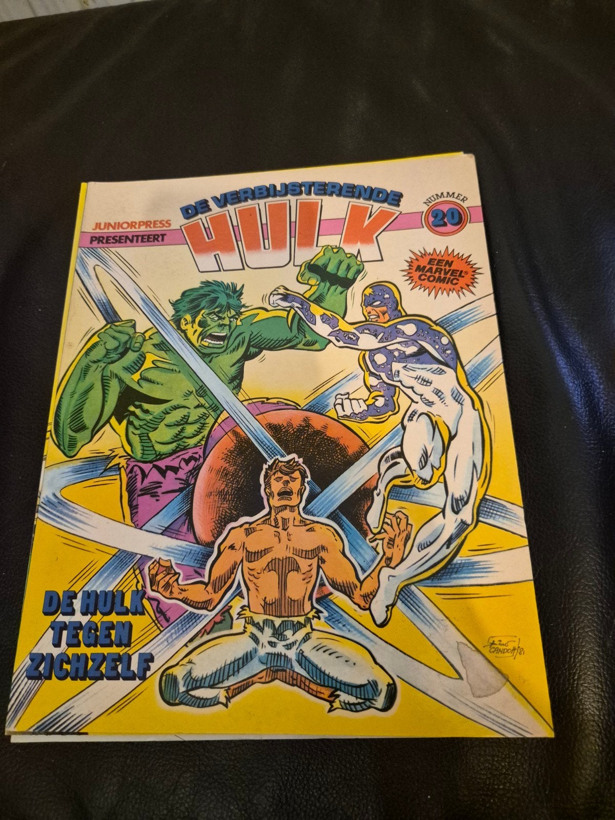 De Verbazende Hulk #20 - Juniorpress Marvel Comic, Amerika, Jim Starlin, Ophalen of Verzenden, Gelezen