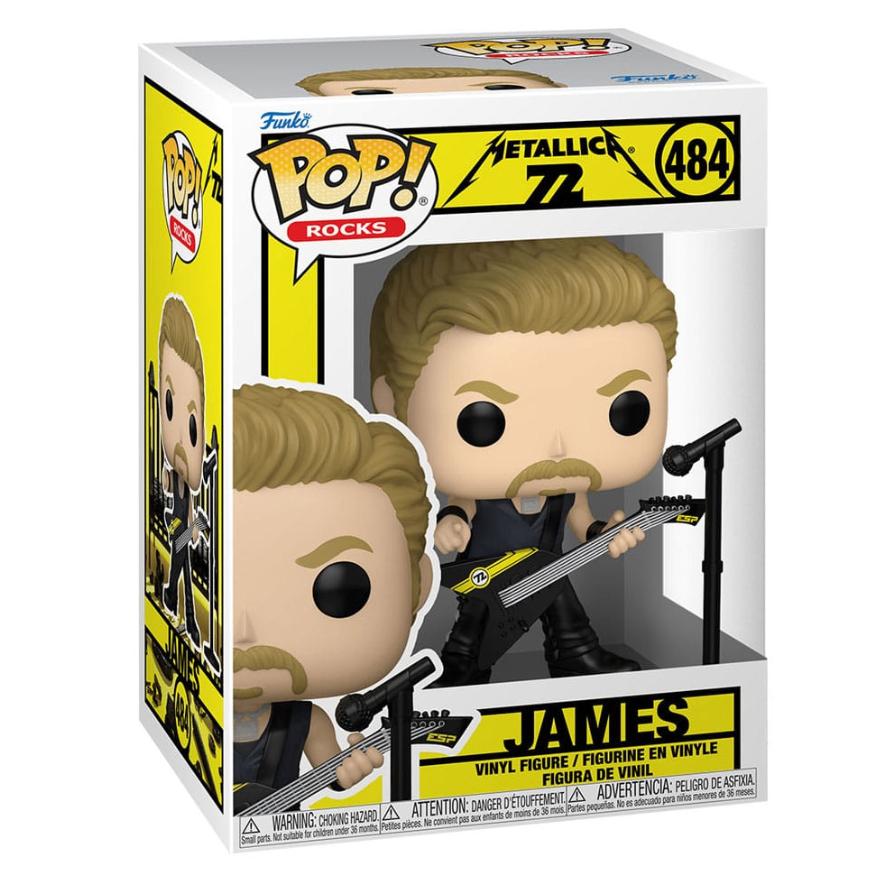FUNKO - Rocks - Metallica 72 - 484 - James, Verzamelen, Poppetjes en Figuurtjes, Ophalen of Verzenden, Nieuw