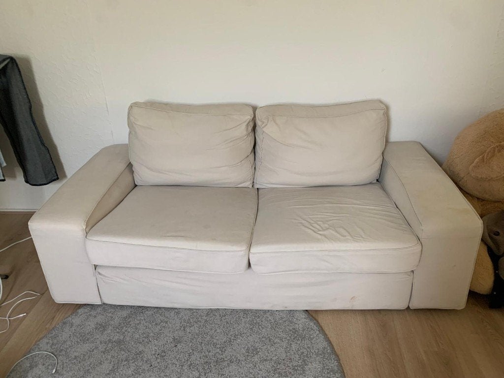IKEA KIVIK 2-zitsbank, Tresund Beige, Ophalen, Gebruikt, 150 tot 200 cm, Tweepersoons