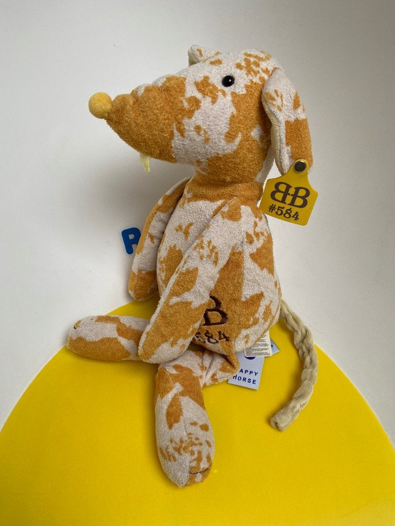 K3531 happy horse muis beastie boys no.2 geel, Ophalen of Verzenden, Zo goed als nieuw, Overige typen