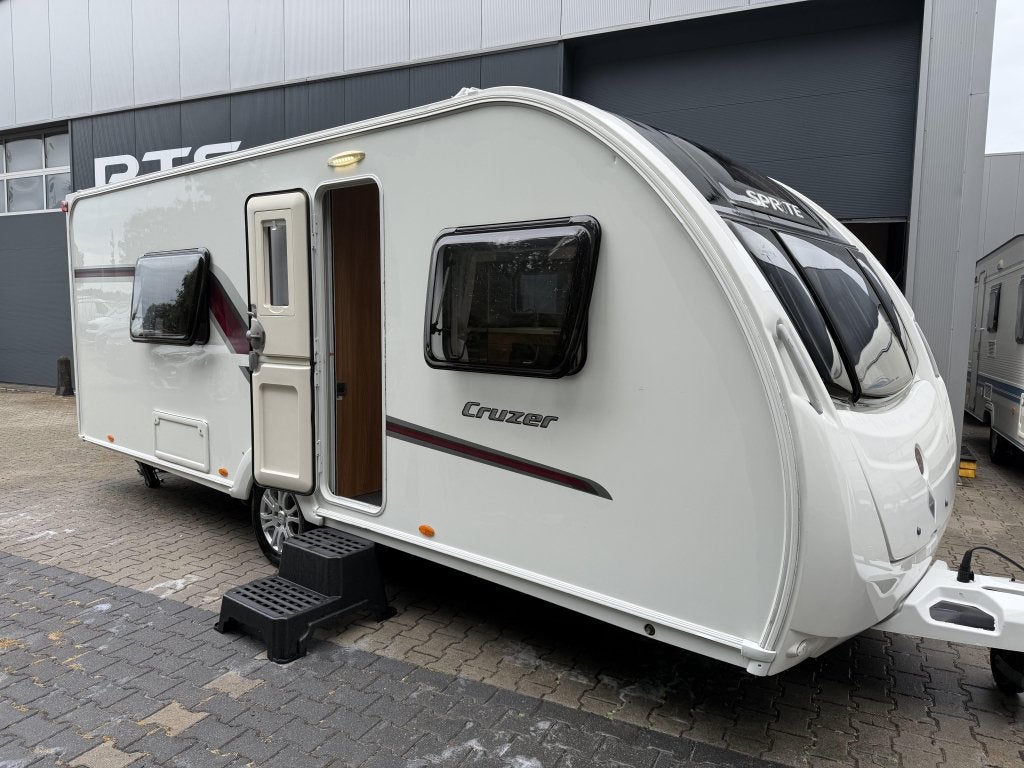 Sprite Cruzer 492 SR ENKELEBEDDEN - VOORTENT - MOVER, BOMVOL, Standaardzit, Schokbreker, Bedrijf, 4 tot 5 meter