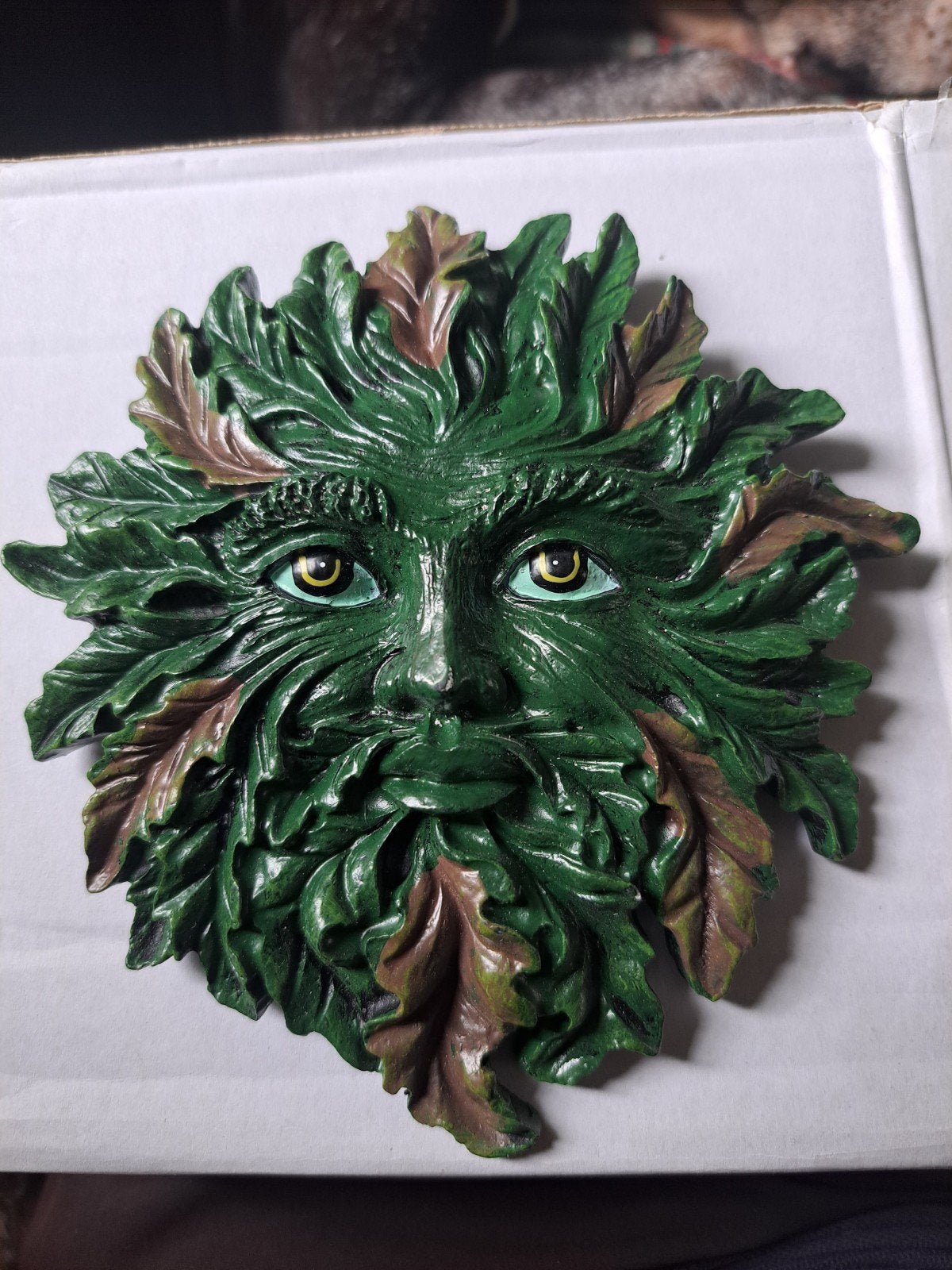 Nieuw green man wandhanger, Verzamelen, Verzenden, Nieuw, Fantasy
