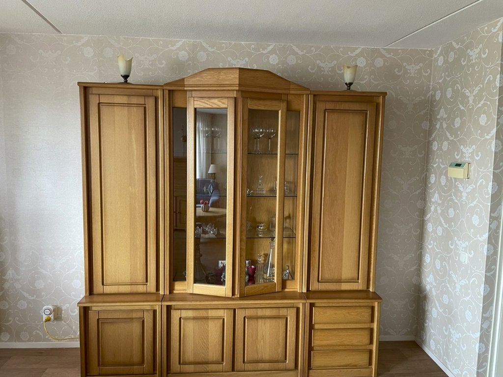 kast, Ophalen, Gebruikt, Eikenhout, Blank eiken