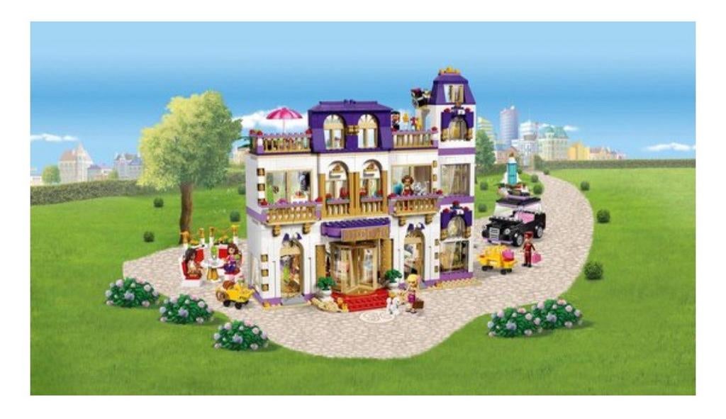 Lego Friends Grand Hotel (41101) - Compleet met instructies, Kinderen en Baby's, Speelgoed | Duplo en Lego, Gebruikt, Lego, Compleet