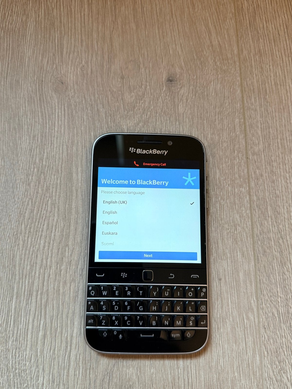 BlackBerry Classic Q20 - Zo goed als nieuw, compleet, Zwart, Touchscreen, Ophalen of Verzenden, Zo goed als nieuw