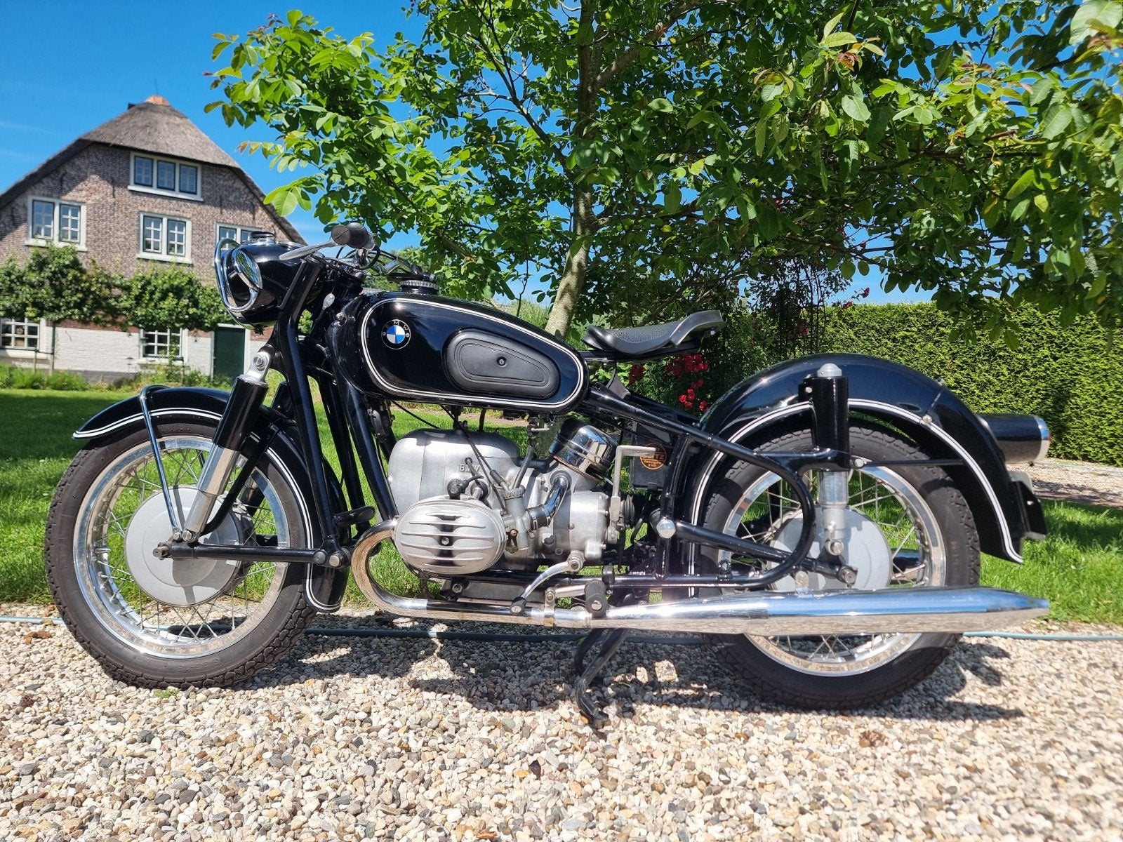 Gerestaureerde BMW R50 uit 1966 te koop!, Motoren, 2 cilinders, Gebruikt, Handgeschakeld