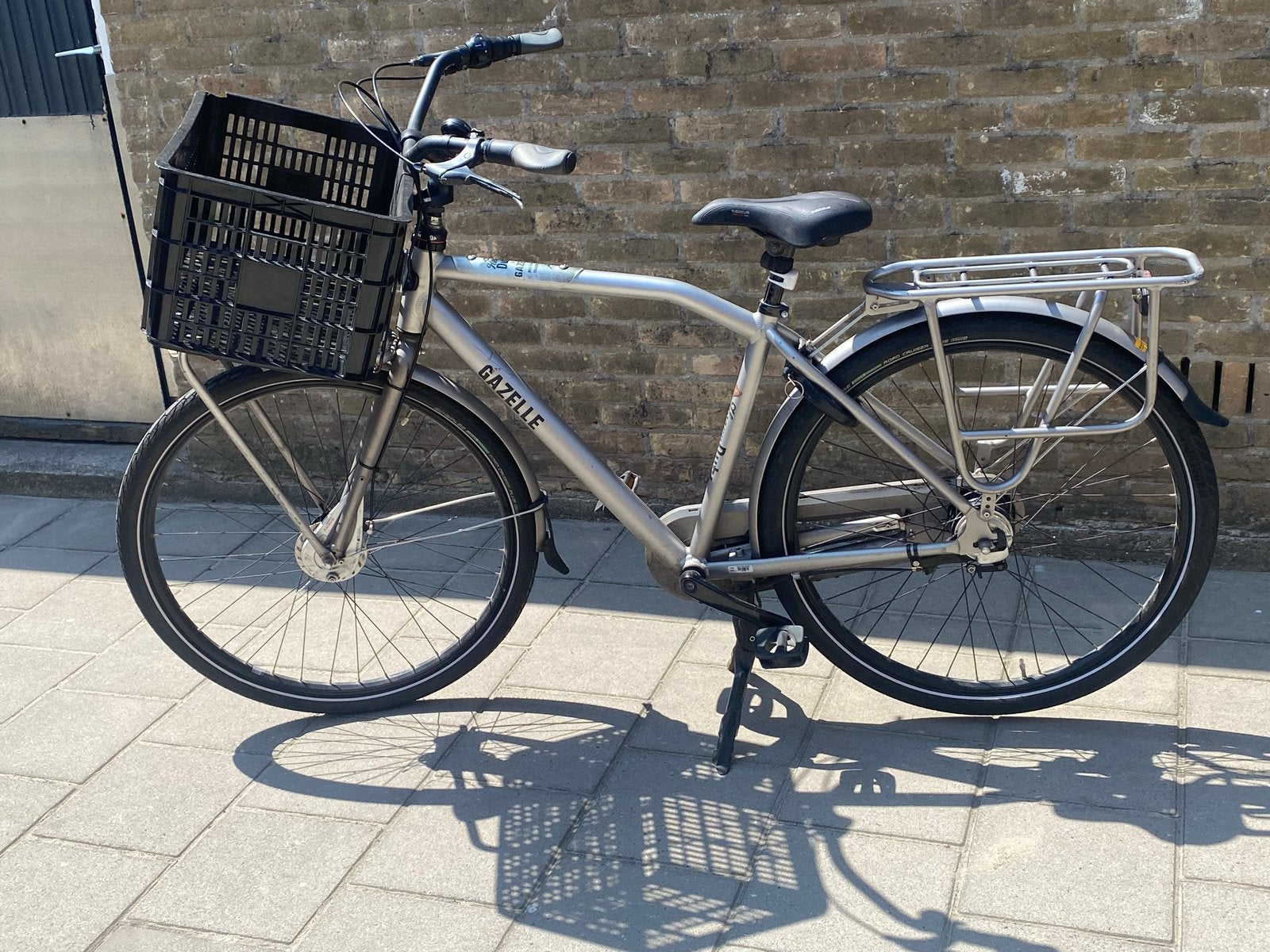 Gazelle Heavy Duty transportfiets - Goede staat, Fietsen en Brommers, Fietsen | Heren | Herenfietsen, Ophalen, Gebruikt, Gazelle