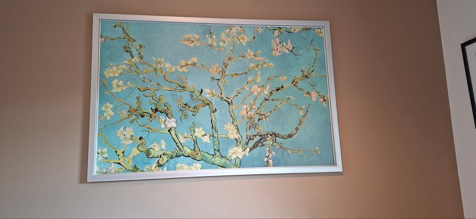 Ingelijste reproductie van Van Gogh's 'Amandelbloesem', Ophalen