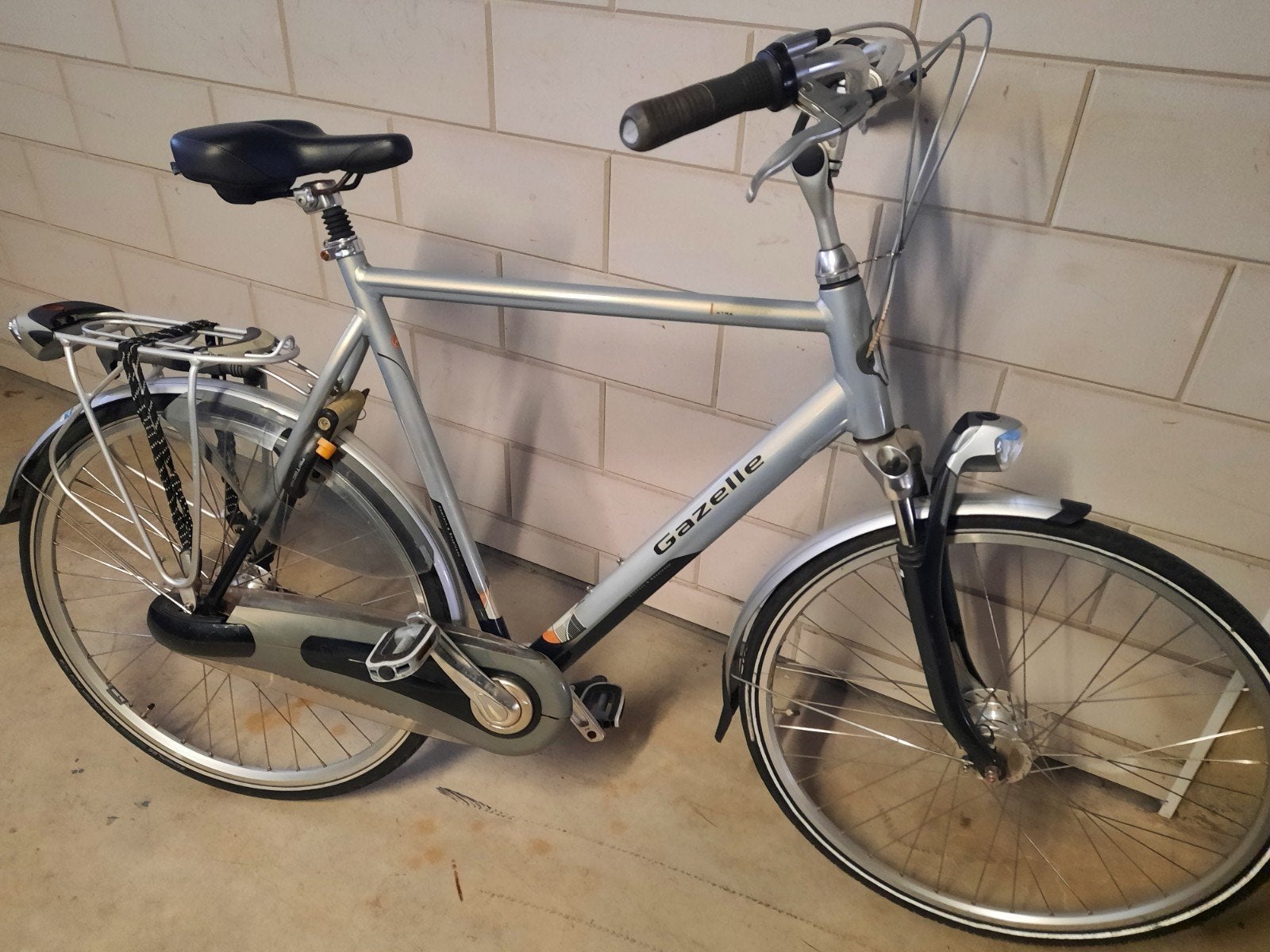 Gazelle Orange herenfiets met 7 versnellingen, framemaat 66, Fietsen en Brommers, Fietsen | Heren | Herenfietsen, Ophalen, Gebruikt