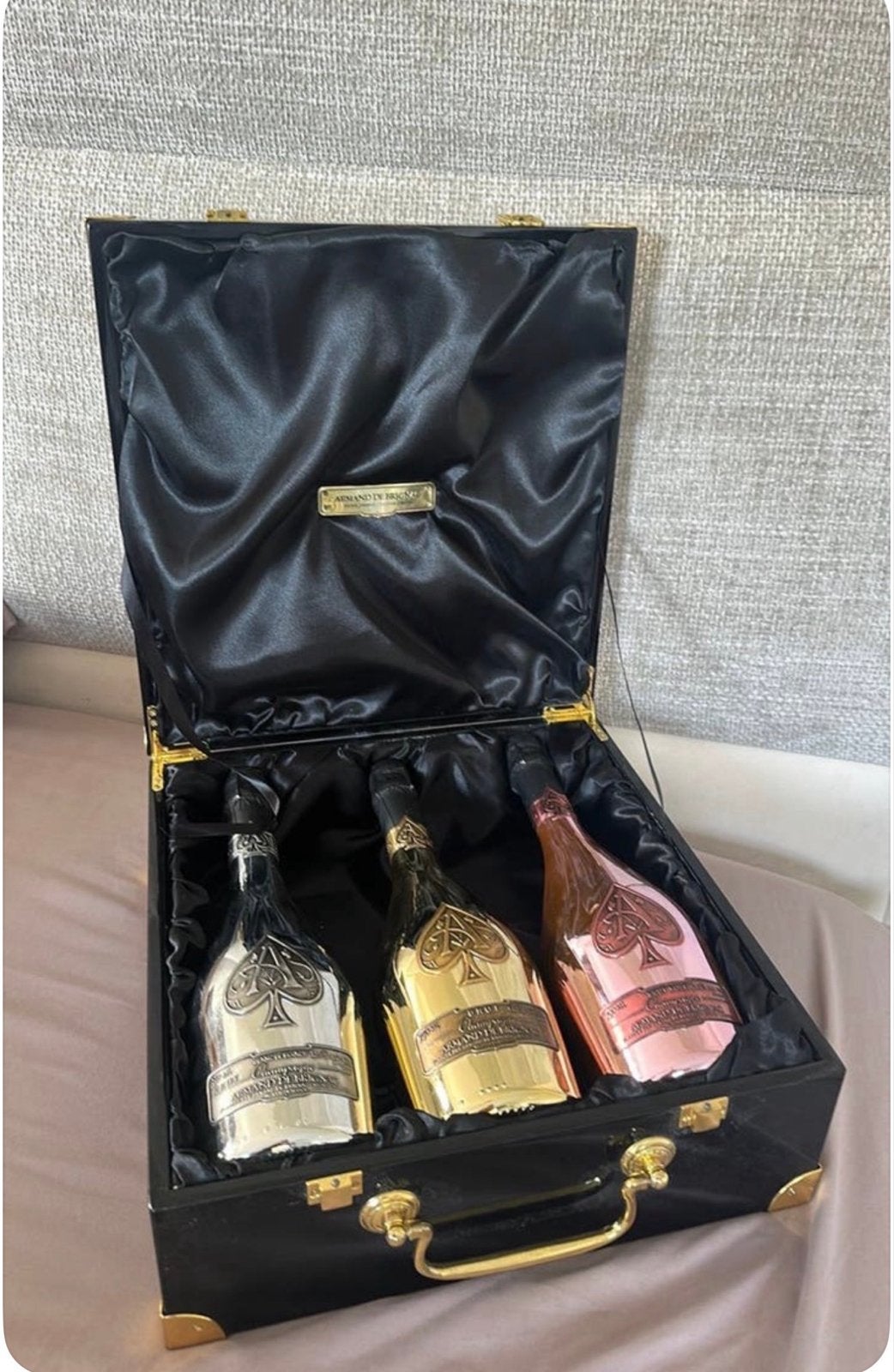 Armand de Brignac Champagne Koffer met Krasjes, Ophalen of Verzenden, Nieuw