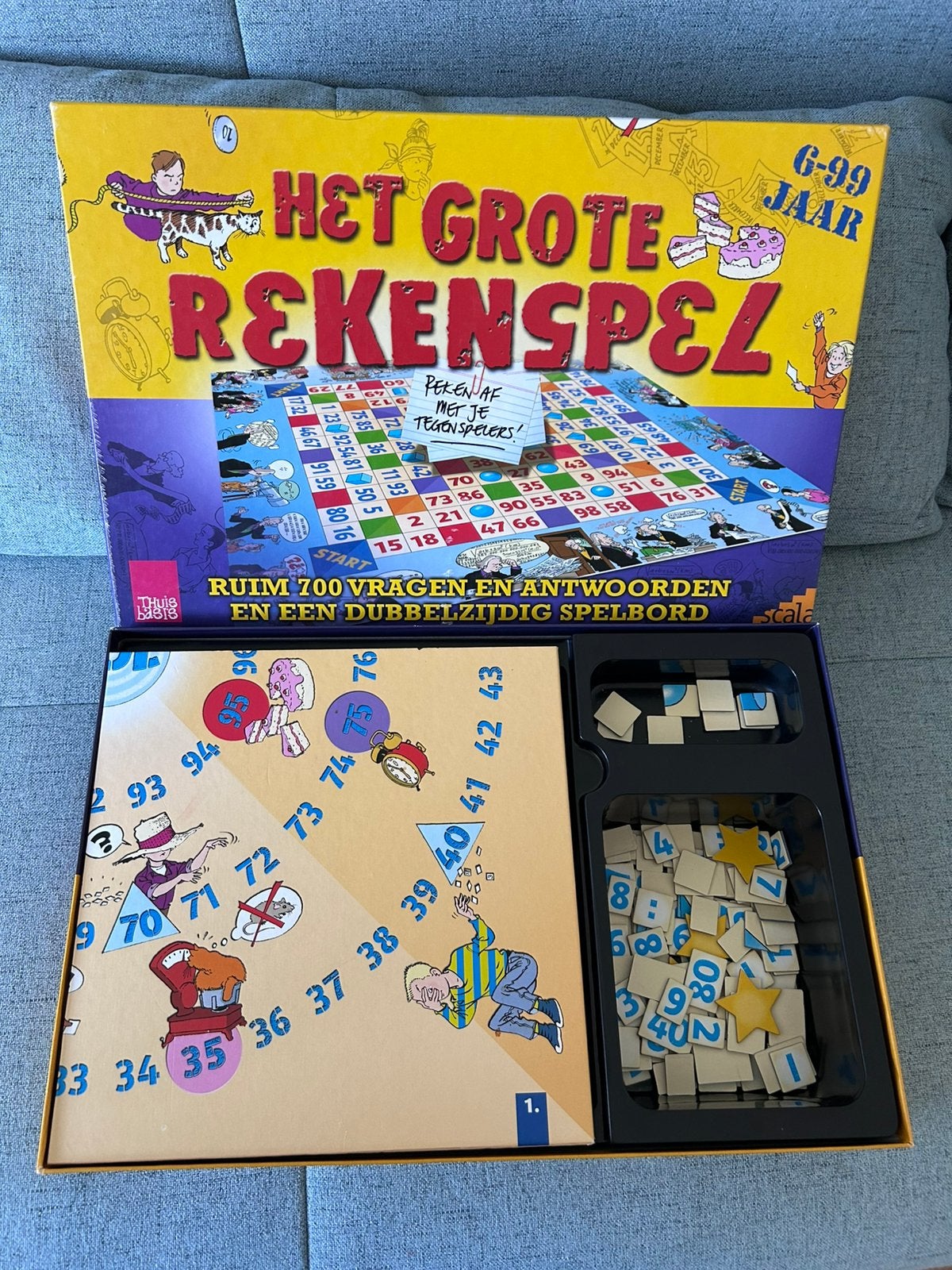 Het grote rekenspel, Hobby en Vrije tijd, Ophalen, Zo goed als nieuw