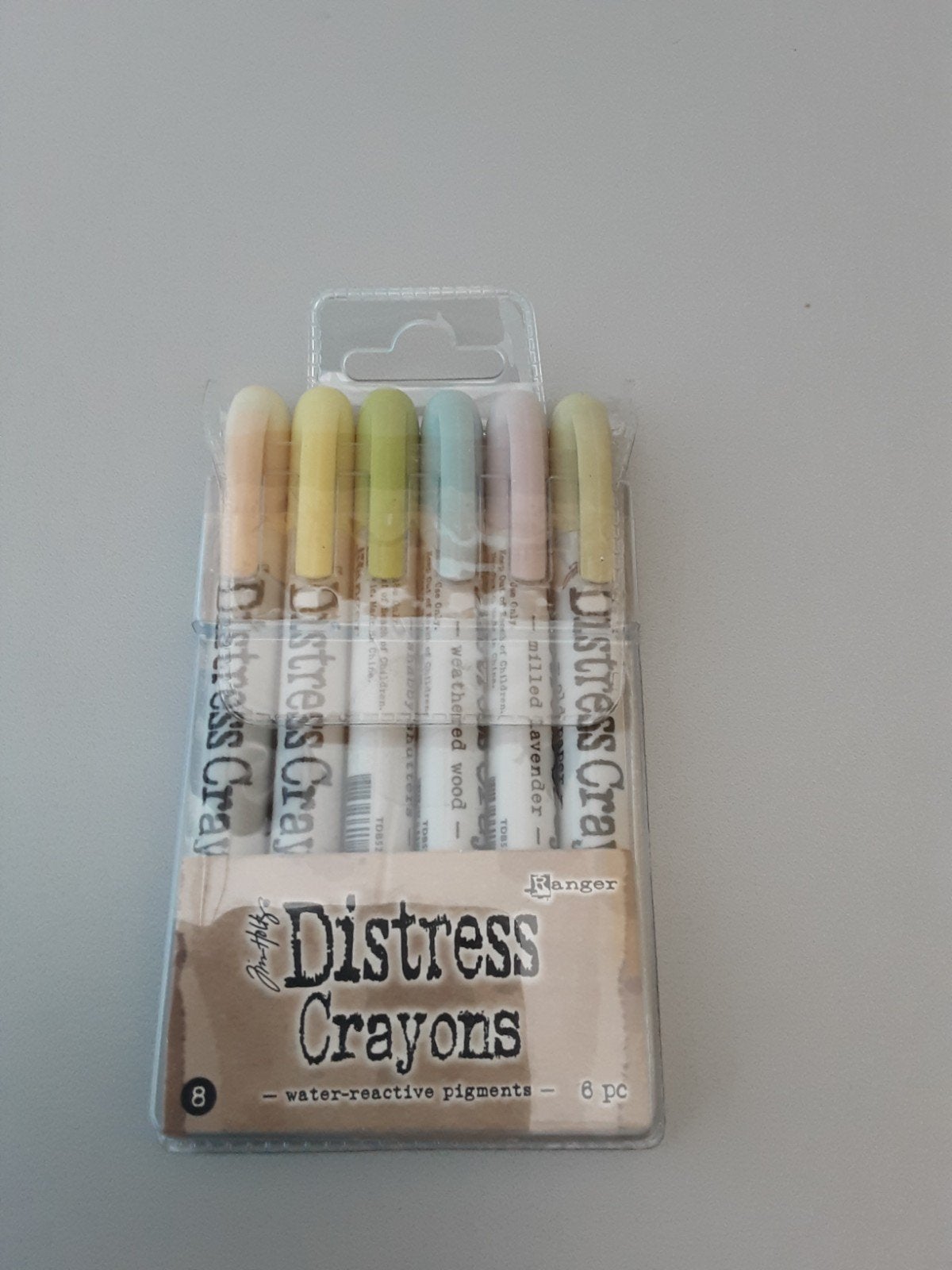 Ranger Distress crayons set 8 - Tim Holtz, Ophalen of Verzenden, Zo goed als nieuw, Overige typen