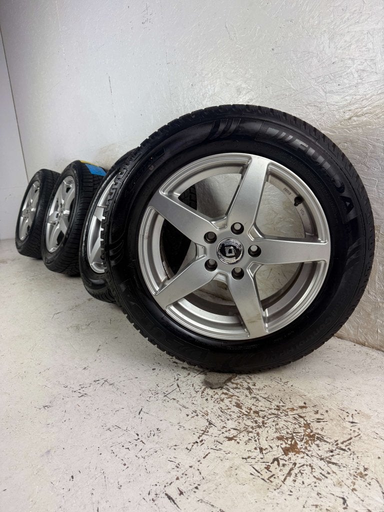 Volkswagen Golf Caddy Seat Ateca velgen 16" 5x112 winterset, Niet ingevuld, Gebruikt, 16 inch, Banden en Velgen