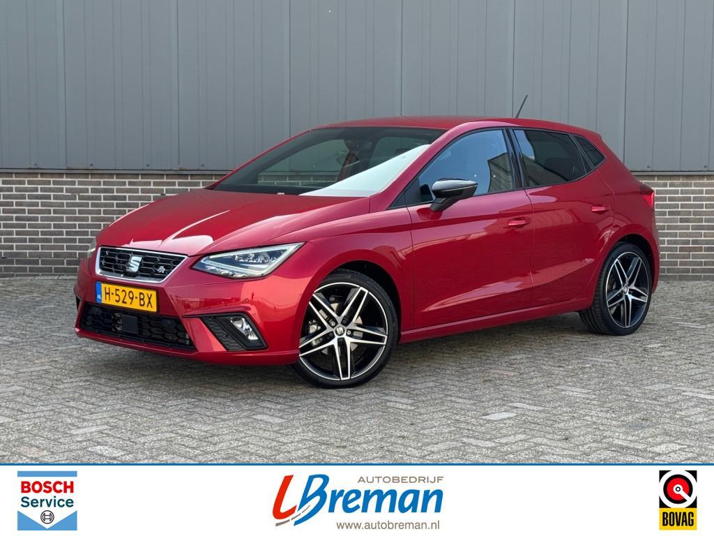 Seat IBIZA 1.0 TSI 115pk DSG FR BUSINESS INTENSE  virtual co, Gebruikt, Huisgarantie, 580 kg, Met garantie (alle)