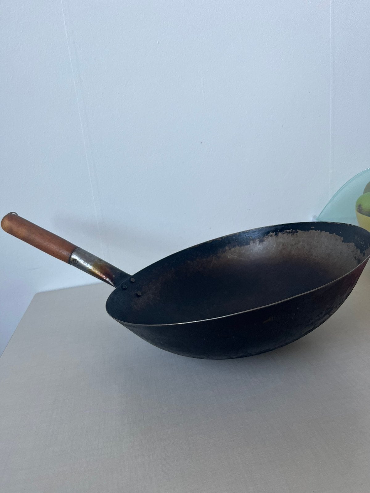 Plaatstalen wok, Ophalen, Gebruikt, Overige materialen, Wok