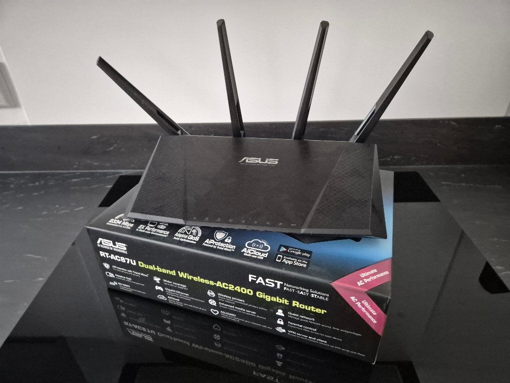 Asus RT-AC87U Wireless-AC2400, Ophalen, Gebruikt, Router, ASUS