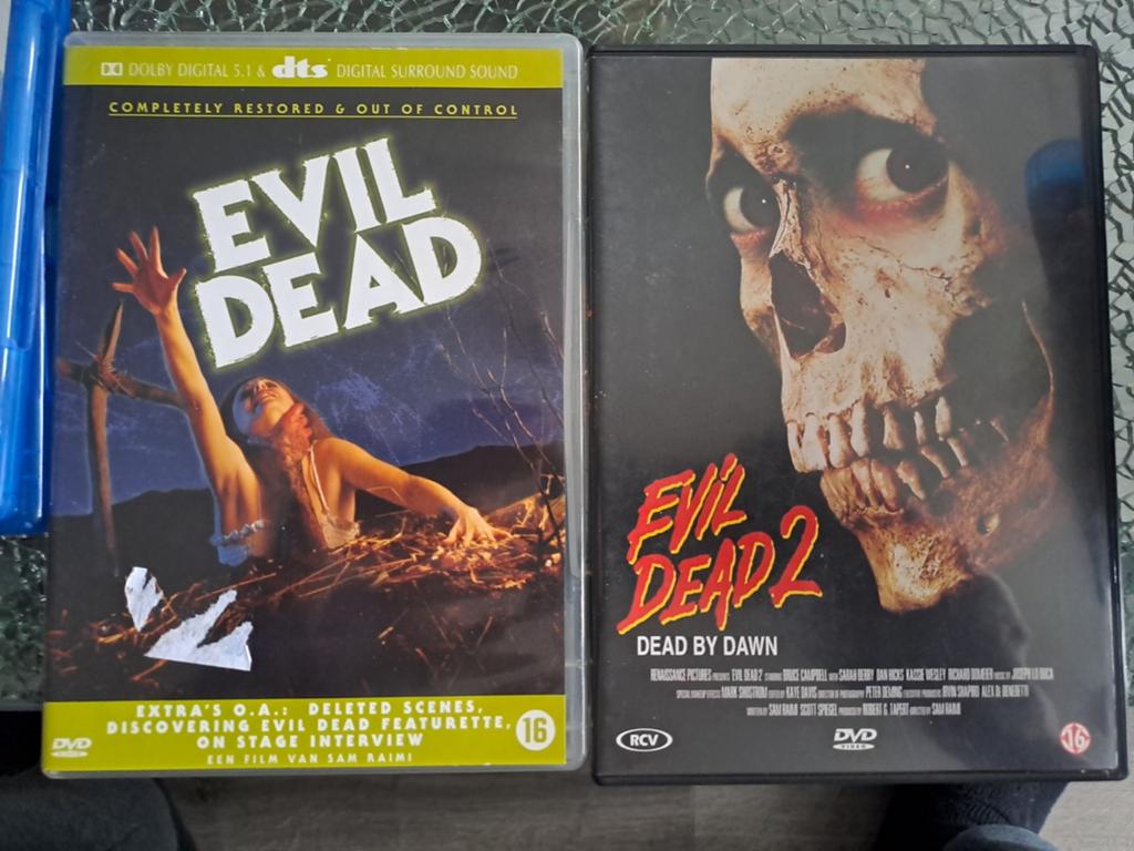 Evil dead 1&2 (dvd), Cd's en Dvd's, Dvd's | Horror, Vanaf 16 jaar, Ophalen of Verzenden, Zo goed als nieuw