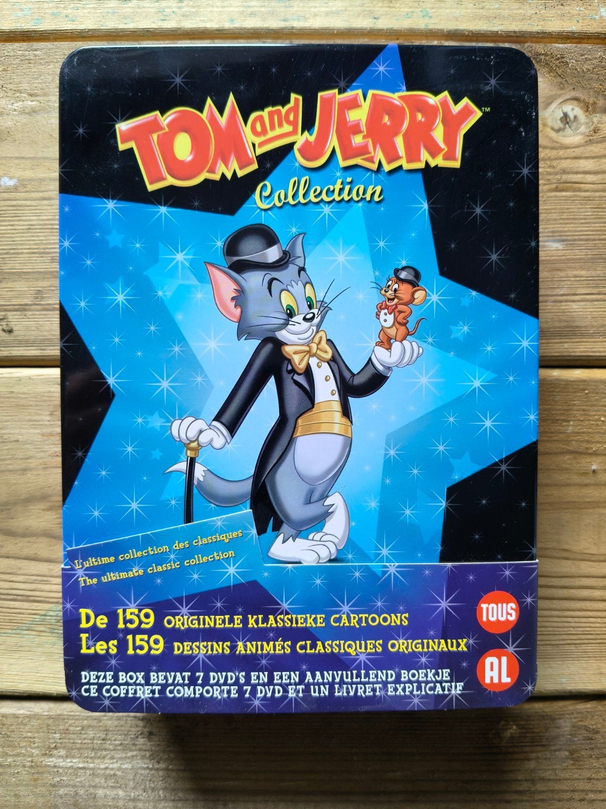 Tom and Jerry Collection - 159 originele cartoons, Nederlands, Tekenfilm, Nederlands, Ophalen of Verzenden