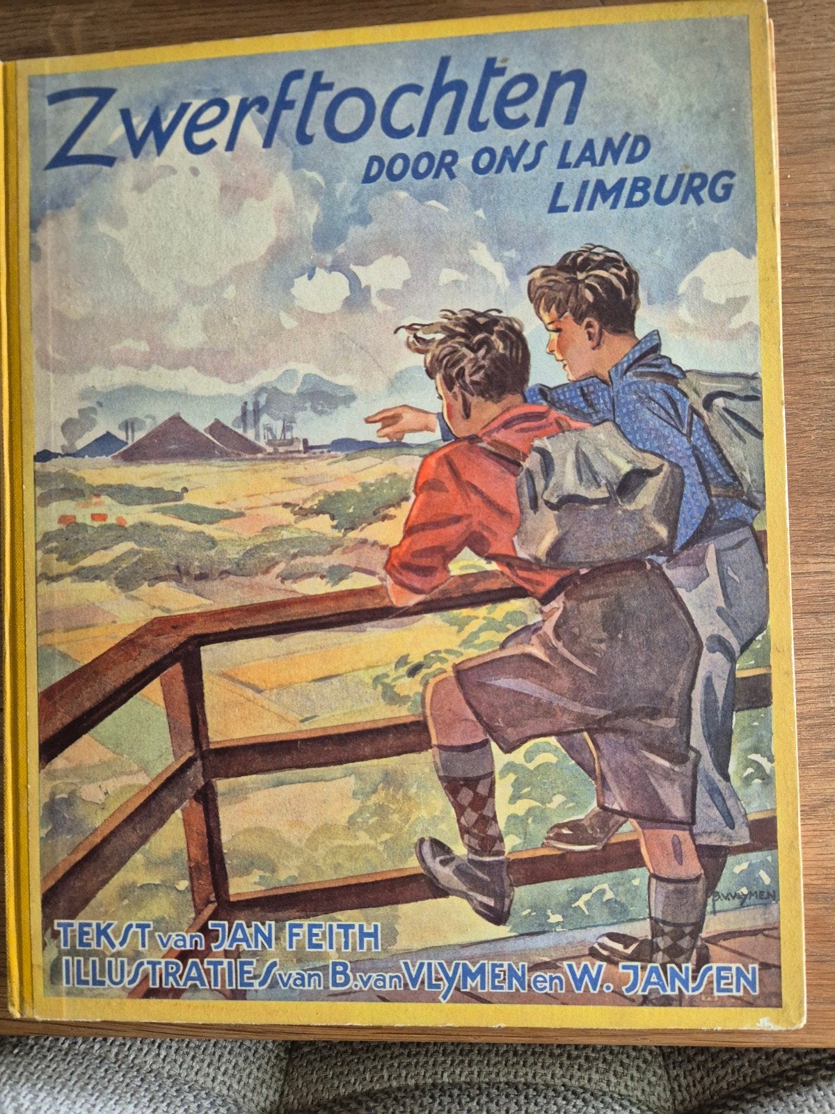 Zwerftochten door ons land "Limburg" - Jan Feith, Ophalen of Verzenden, Gelezen, Jan Feith