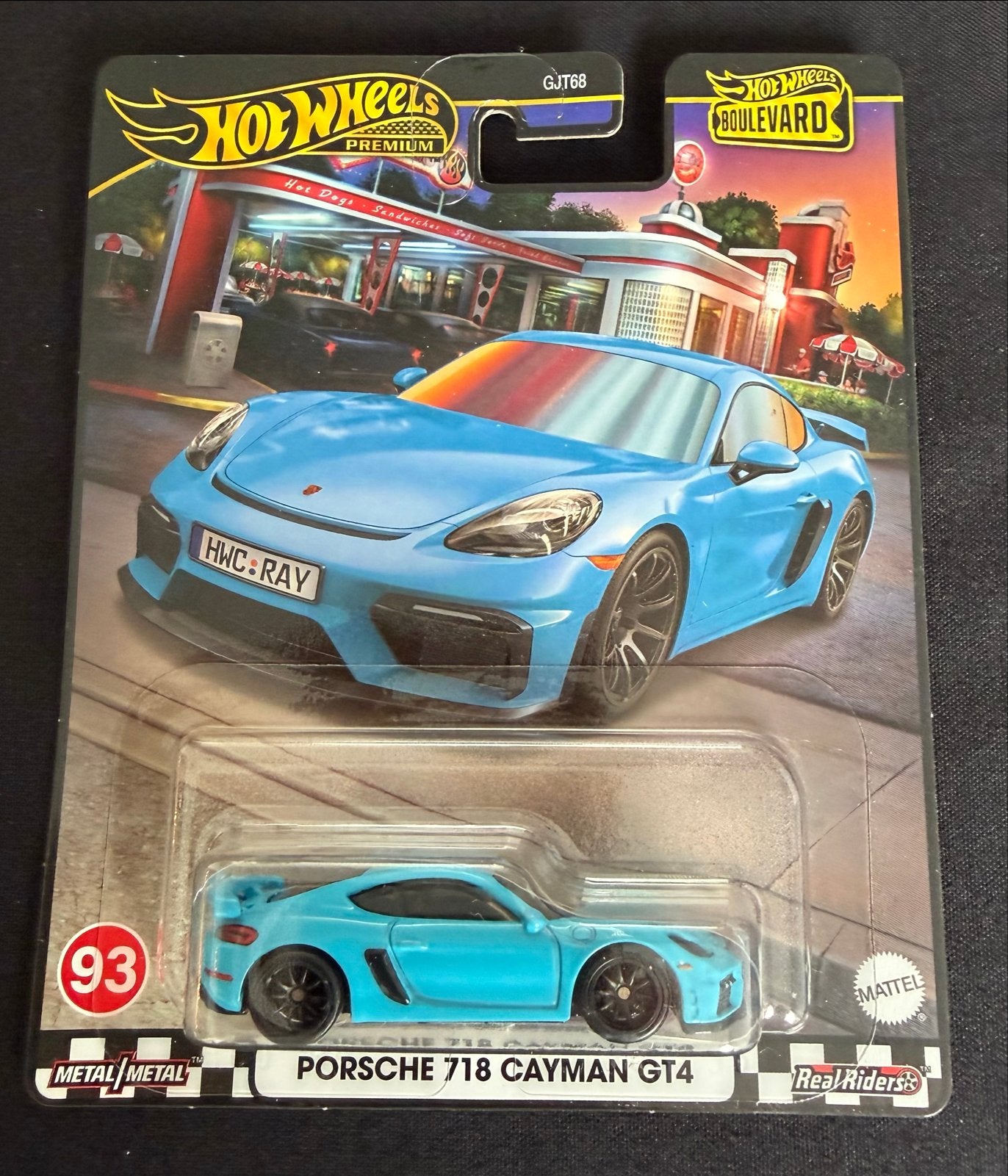 Hot Wheels Premium Porsche 718 Cayman GT4 Boulevard, Ophalen of Verzenden, Nieuw, Auto