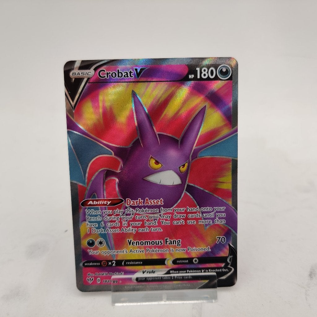 Pokemon Crobat V (DAA 182) nu voor €7.99, Ophalen of Verzenden, Zo goed als nieuw