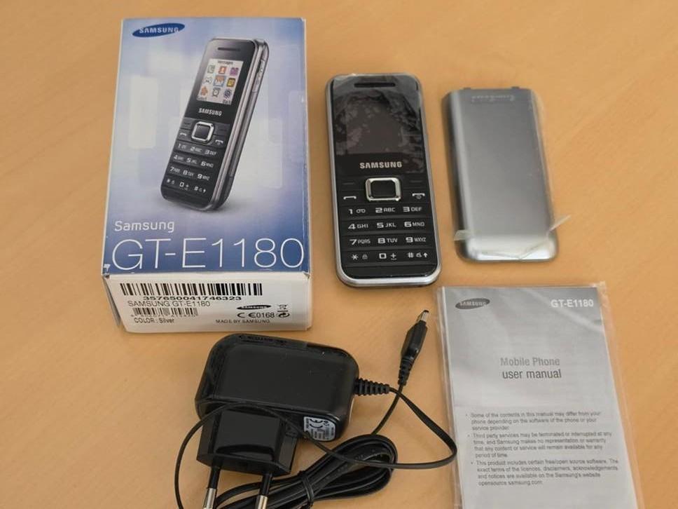 Samsung GT-E 1180 Zwart - Nieuw in doos, Ophalen of Verzenden, Nieuw, Zwart, Overige modellen