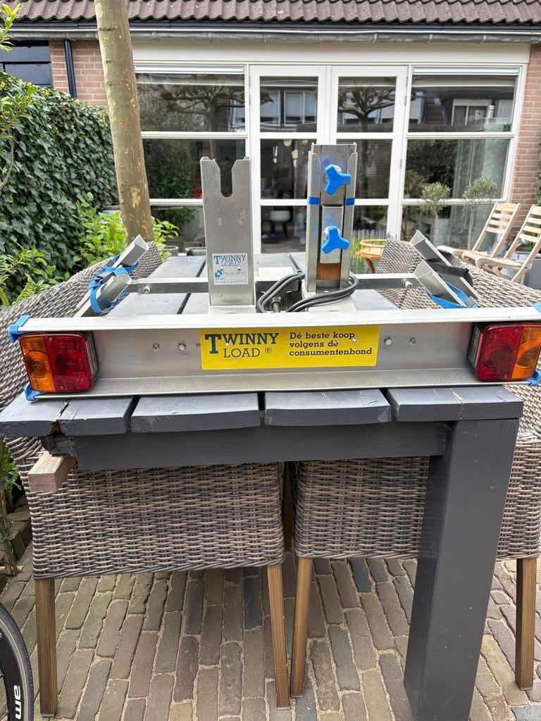 Twinny Load fietsendrager voor 2 fietsen, Ophalen, 2 fietsen, Gebruikt, Trekhaakdrager